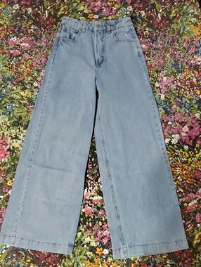 wild fable super high-rise wide leg jeans size 2